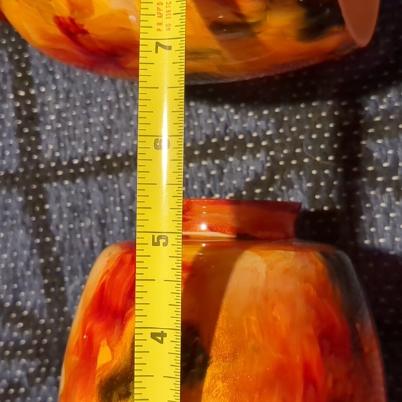 Patriot Lighting 2 - 1/4 inch Fitter Fire Pit Glass Lamp Shade - Picture 10 of 10